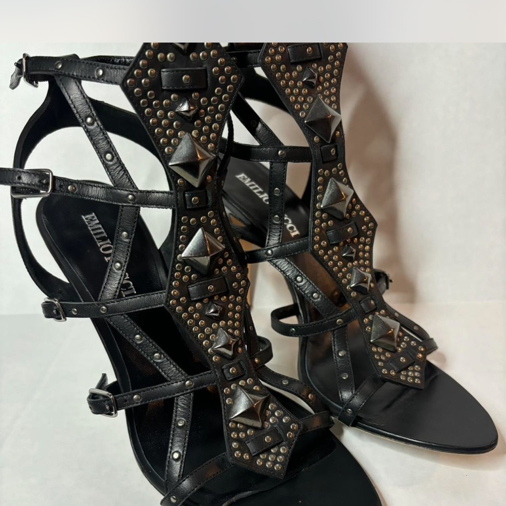 Emilio Pucci Gladiator Heels - Picture 3 of 6